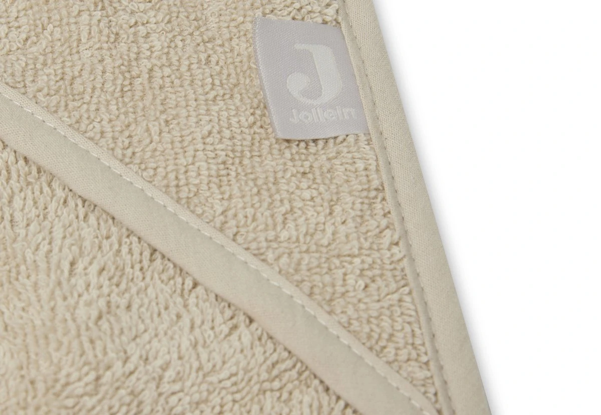 Jollein Badcape Badstof 75x75cm - Nougat 8 Jollein Badcape Badstof 75x75cm - Nougat - Afbeelding 8