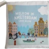 Zacht Babyboekje Amsterdam - 100% Katoen - Fairly Made - In Mooie Geschenkverpakking - Duurzaam En Origineel Kraamcadeau