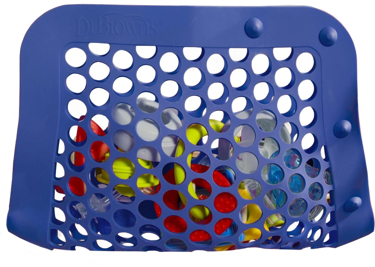 Dr. Brown's - Siliconen Vaatwasmandje-100% Silicoon 3 Dr. Brown's - Siliconen Vaatwasmandje-100% Silicoon - Afbeelding 3