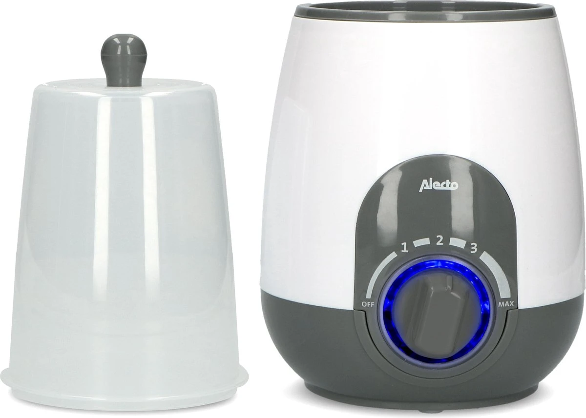 Alecto BW-512 CAR+ - Flessenwarmer 500W - Snelle Opwarming En Sterilisatie Thuis En Onderweg - Geleverd Met 12V Auto Adapter En Stoomkap - Wit 3 Alecto BW-512 CAR+ - Flessenwarmer 500W - Snelle Opwarming En Sterilisatie Thuis En Onderweg - Geleverd Met 12V Auto Adapter En Stoomkap - Wit - Afbeelding 3