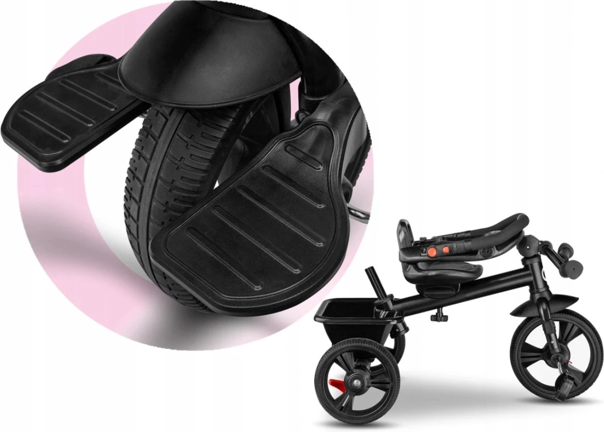 Merkloos Kinderwagen - 3 In 1 Kinderwagen - Duwfiets - Driewieler - Tot 25 Kg - Tot 36+ Maanden - Met Duwstang - Kinder Wagen - Kinder Driewieler - Buggy - Duwfiets 5 Merkloos Kinderwagen - 3 In 1 Kinderwagen - Duwfiets - Driewieler - Tot 25 Kg - Tot 36+ Maanden - Met Duwstang - Kinder Wagen - Kinder Driewieler - Buggy - Duwfiets - Afbeelding 5