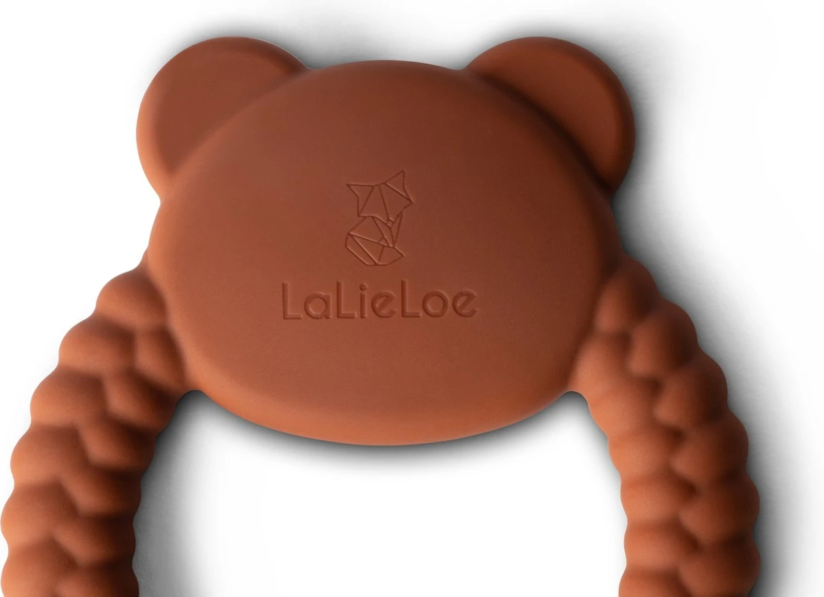 Bijtring Lalieloe Panda - Bijtspeelgoed - Kraam Cadeau - Koel Bijtring - Roest 2 Bijtring Lalieloe Panda - Bijtspeelgoed - Kraam Cadeau - Koel Bijtring - Roest - Afbeelding 2