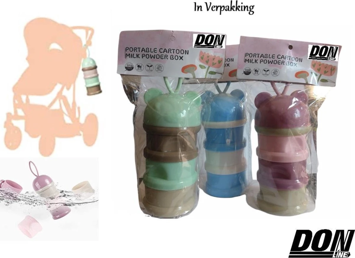 Merkloos Roze Beer - Melkpoeder Doseerdoosje - Baby Melkpoedertoren - Poedertoren - Melkpoeder Toren - Babypoeder Bewaarbakje - Reisbox - Melkpoeder Dispenser - Melkpoeder Toren Baby - Baby Milk Powder Tower - Milk Powder Dispenser – PBA Vrij 5 Merkloos Roze Beer - Melkpoeder Doseerdoosje - Baby Melkpoedertoren - Poedertoren - Melkpoeder Toren - Babypoeder Bewaarbakje - Reisbox - Melkpoeder Dispenser - Melkpoeder Toren Baby - Baby Milk Powder Tower - Milk Powder Dispenser – PBA Vrij - Afbeelding 5