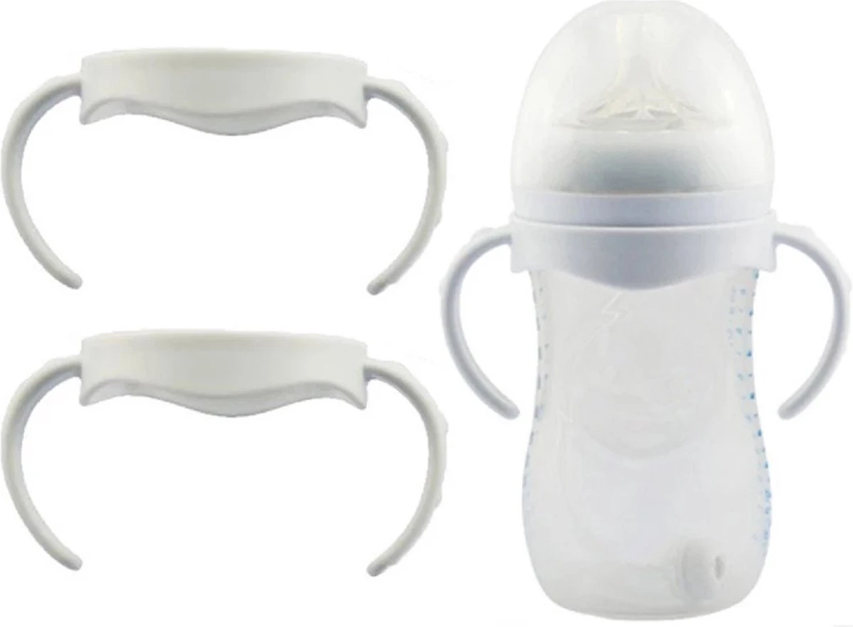 Merkloos Handvat Babyfles | Geschikt Voor Philips Avent Natural Fles | Zelfstandig Drinken | Peuterfles | Baby 5 Merkloos Handvat Babyfles | Geschikt Voor Philips Avent Natural Fles | Zelfstandig Drinken | Peuterfles | Baby - Afbeelding 5