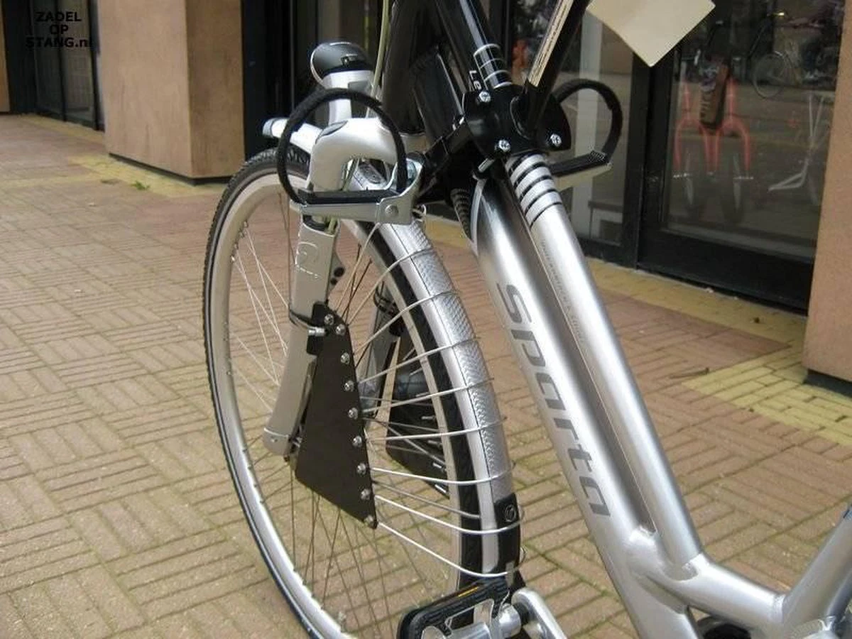 Zadel Op Stang Model 3 Kinderzitje Voor Damesfiets Met Dubbele Stang Met Dikke Onderbuis - Nooit Meer Zwaar Sturen 5 Zadel Op Stang Model 3 Kinderzitje Voor Damesfiets Met Dubbele Stang Met Dikke Onderbuis - Nooit Meer Zwaar Sturen - Afbeelding 5