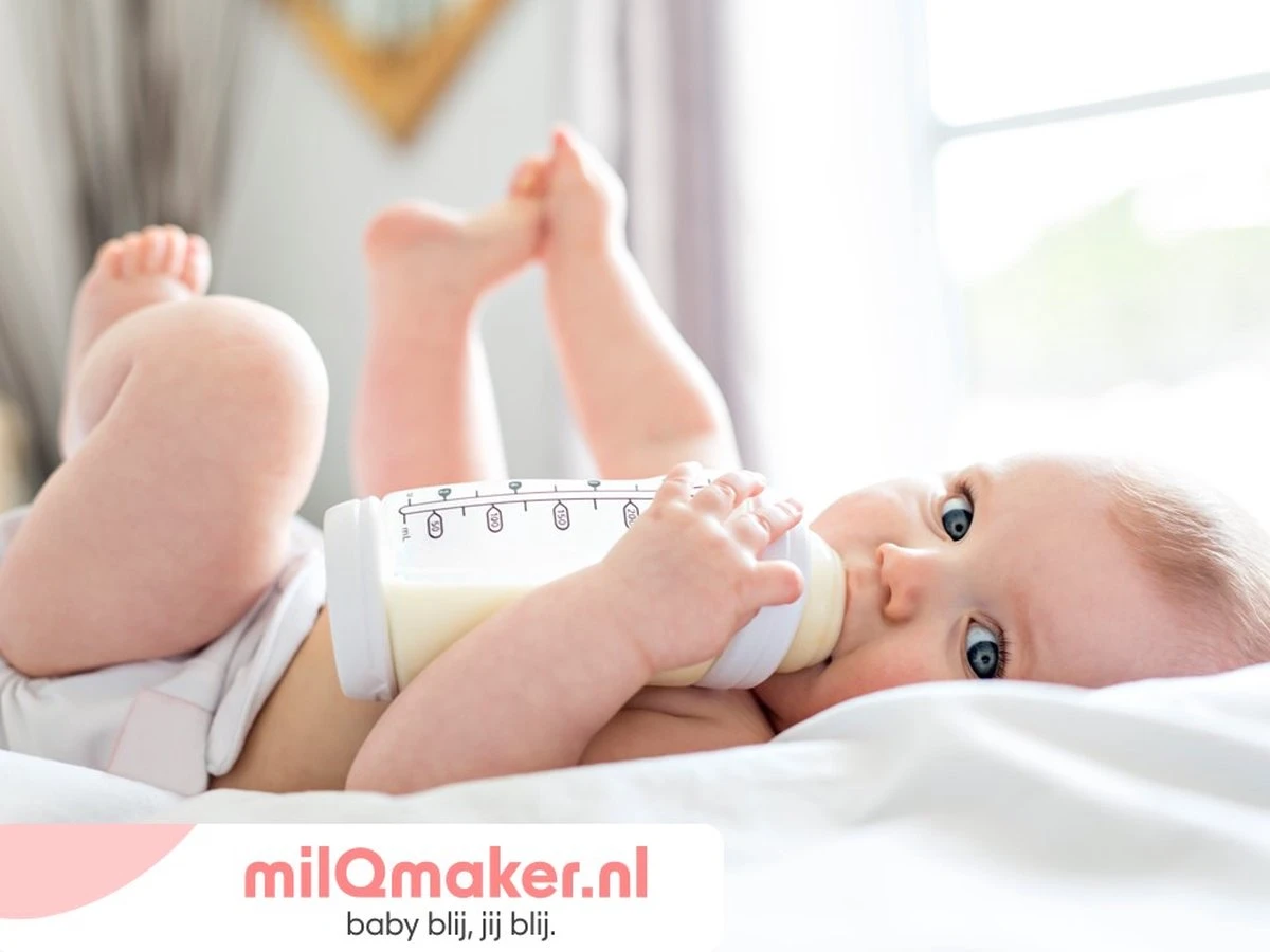 MilQmaker Flesvoeding Apparaat - Baby Milk Maker - Flessenwarmer/Fles Verwarmer - Baby Fles Maker - Baby Senseo - Baby Melk Machine - TÜV Gecertificeerd - Milkmaker 7 MilQmaker Flesvoeding Apparaat - Baby Milk Maker - Flessenwarmer/Fles Verwarmer - Baby Fles Maker - Baby Senseo - Baby Melk Machine - TÜV Gecertificeerd - Milkmaker - Afbeelding 7