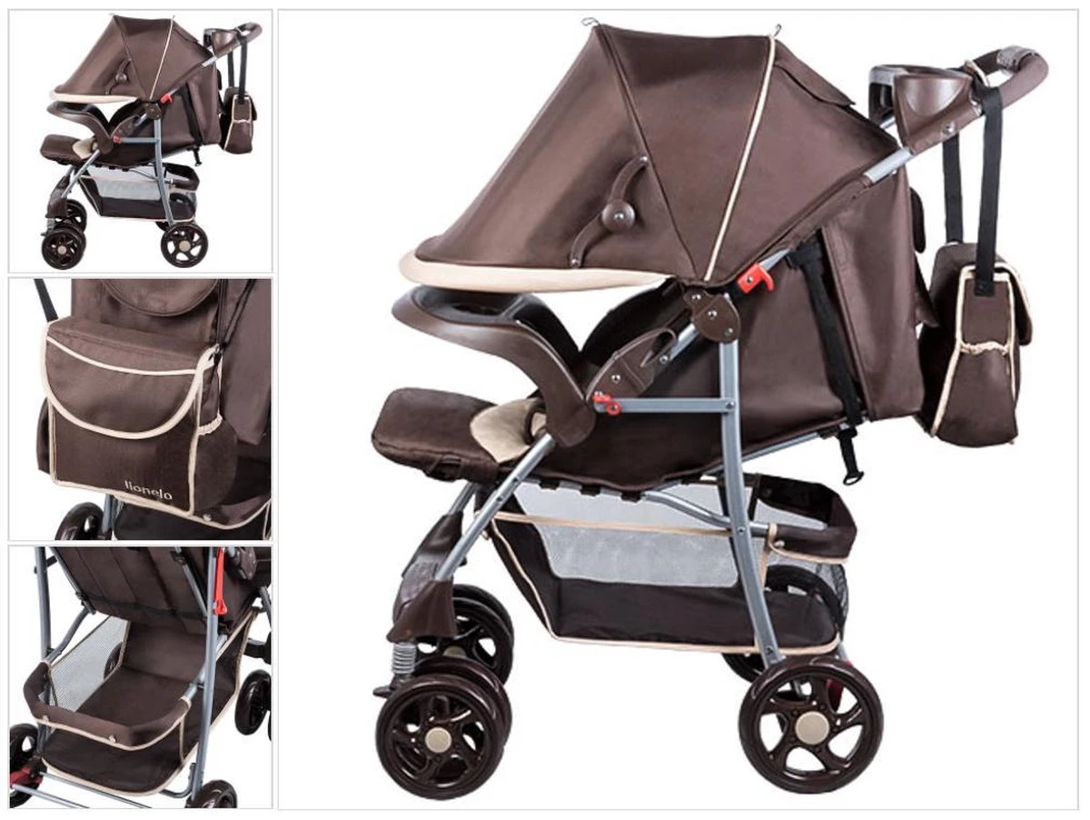 Lionelo Emma Plus – Kinderwagen - Blauw Scandi - 6 Maanden Tot 5 Jaar 20 Lionelo Emma Plus – Kinderwagen - Blauw Scandi - 6 Maanden Tot 5 Jaar - Afbeelding 20