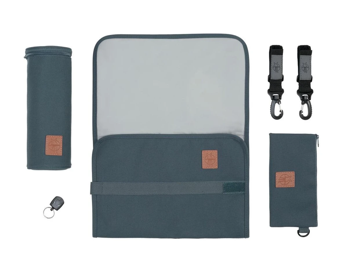 Lässig - Luiertas Adventure Backpack - Petrol - Maat Onesize 7 Lässig - Luiertas Adventure Backpack - Petrol - Maat Onesize - Afbeelding 7