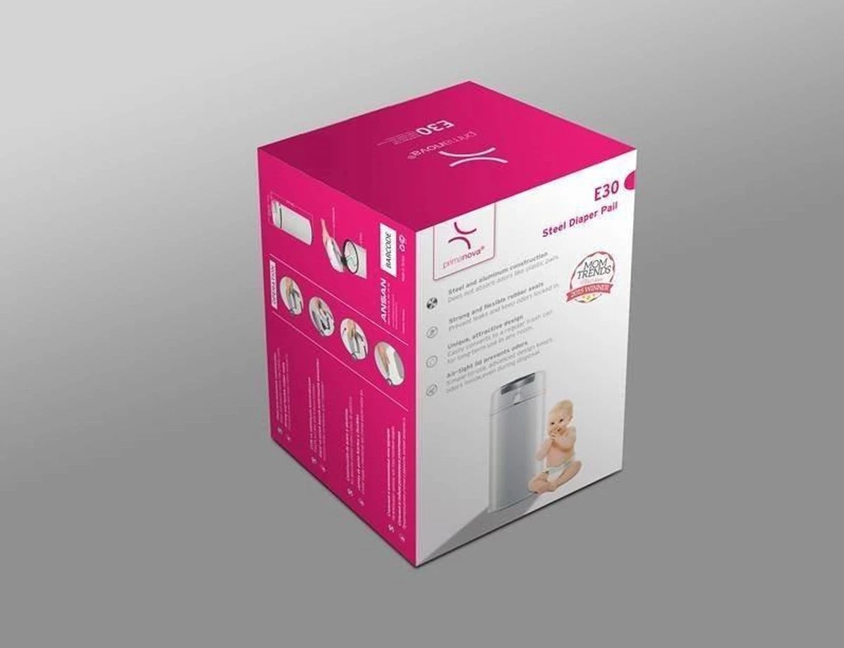 DiaperPail - Clear White - Luieremmer Met Speciale Luiersluis - Werkt Met Normale Vuilniszakken - Luxe Luieremmer - Geen Speciale Cassettes - Geen Geurtjes - Makkelijk Schoon Te Maken - Is Gemaakt Van Aluminium 6 DiaperPail - Clear White - Luieremmer Met Speciale Luiersluis - Werkt Met Normale Vuilniszakken - Luxe Luieremmer - Geen Speciale Cassettes - Geen Geurtjes - Makkelijk Schoon Te Maken - Is Gemaakt Van Aluminium - Afbeelding 6