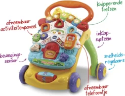 VTech 2 In 1 Baby Walker - Educatief Babyspeelgoed - Loopwagen Met Licht 14 VTech 2 In 1 Baby Walker - Educatief Babyspeelgoed - Loopwagen Met Licht -Babyproducten Winkel 1200x922 4