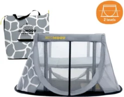 AeroMoov Instant Travel Cot Reisbed - Giraph Sky 35 AeroMoov Instant Travel Cot Reisbed - Giraph Sky -Babyproducten Winkel 1200x941 1
