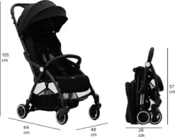 Hamilton By Yoop X1 Plus Buggy – Nieuw, Hoger, Uitgebreider 2023 Model – Premium Stroller Met One Hand Folding Technologie – Zwart – Lichte, Verstelbare En Wendbare Kinderwagen Met Vele Gemakken 39 Hamilton By Yoop X1 Plus Buggy – Nieuw, Hoger, Uitgebreider 2023 Model – Premium Stroller Met One Hand Folding Technologie – Zwart – Lichte, Verstelbare En Wendbare Kinderwagen Met Vele Gemakken -Babyproducten Winkel 1200x941 4