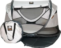 Deryan Shane Luxe 2023 Campingbedje - Baby Tent - Anti-UV 50+ - Peuterbed - Silver 19 Deryan Shane Luxe 2023 Campingbedje - Baby Tent - Anti-UV 50+ - Peuterbed - Silver -Babyproducten Winkel 1200x945 1