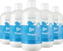 Etos Baby Wasgel - Vegan - 5 X 300 ML - Voordeelverpakking