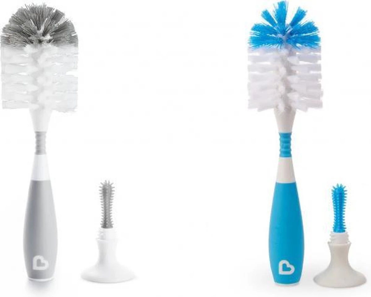 Munchkin Bristle/flessenborstel Blauw 9 Munchkin Bristle/flessenborstel Blauw - Afbeelding 9