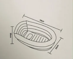 Bambino© Opblaasbaar Babybad - Lichtgrijs - 78 X 52 X 30 Cm | Ideaal Voor Op Reis | 0-12 Maanden 5 Bambino© Opblaasbaar Babybad - Lichtgrijs - 78 X 52 X 30 Cm | Ideaal Voor Op Reis | 0-12 Maanden -Babyproducten Winkel 1200x971 2