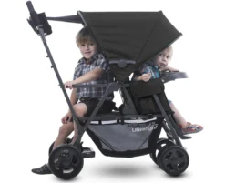 Joovy Caboose Too Ultralight Dubbele Buggy - Zwart - Duo Buggy - Lichtgewicht 12 Joovy Caboose Too Ultralight Dubbele Buggy - Zwart - Duo Buggy - Lichtgewicht -Babyproducten Winkel 1200x977 6