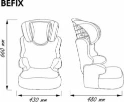 Nania - Autostoel Befix - Eco Zwart (15 Tot 36 Kg) - Zwart 21 Nania - Autostoel Befix - Eco Zwart (15 Tot 36 Kg) - Zwart -Babyproducten Winkel 1200x993 3