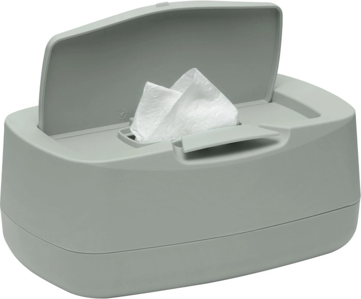 Bébé-Jou Easy Wipe Box Silk Breeze Green Grey 3 Bébé-Jou Easy Wipe Box Silk Breeze Green Grey - Afbeelding 3