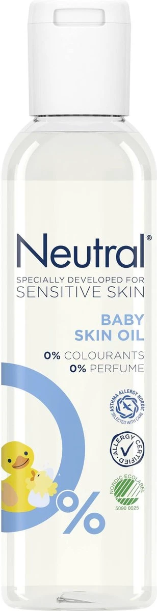 Neutral Baby Parfumvrij Huidolie Voor De Gevoelige Babyhuid 150 Ml 2 Neutral Baby Parfumvrij Huidolie Voor De Gevoelige Babyhuid 150 Ml - Afbeelding 2