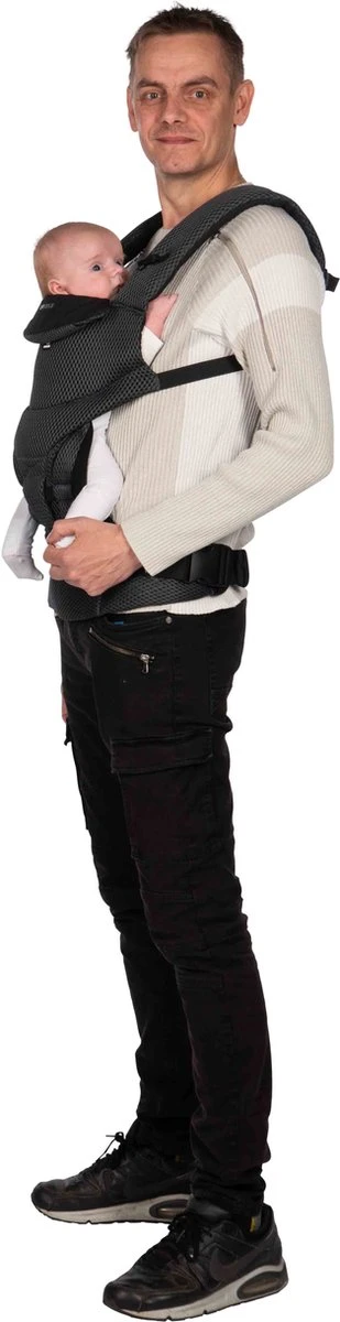 Dooky Ergonomische Draagzak Urban Comfort Grey Sapphire 14 Dooky Ergonomische Draagzak Urban Comfort Grey Sapphire - Afbeelding 14