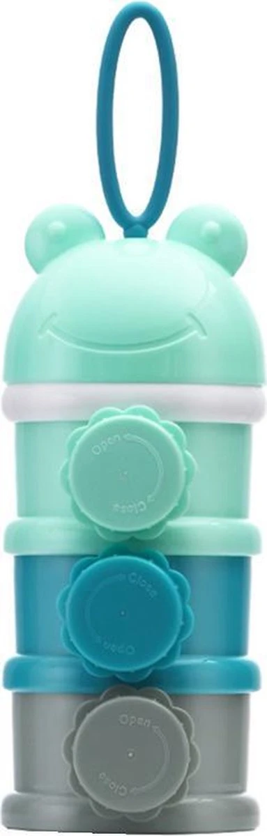 Melkpoeder Toren - Babyvoeding Bewaarbakjes - Melkpoeder Doseerdoosjes - Kraam Cadeau - BPA Vrij / GROEN 1 Melkpoeder Toren - Babyvoeding Bewaarbakjes - Melkpoeder Doseerdoosjes - Kraam Cadeau - BPA Vrij / GROEN