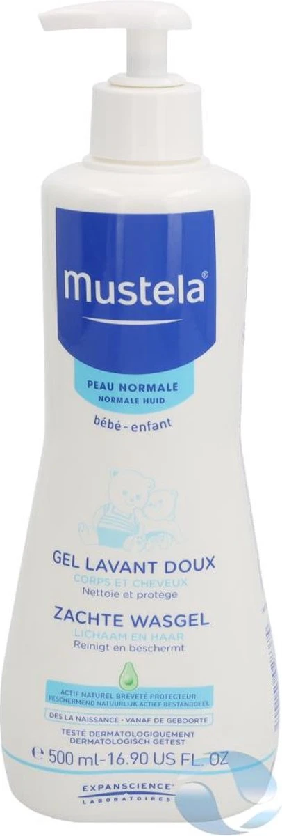 Mustela Baby Zachte Wasgel - 500 Ml 6 Mustela Baby Zachte Wasgel - 500 Ml - Afbeelding 6