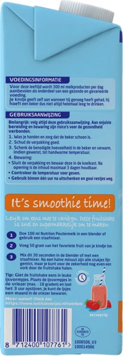 Nutrilon 5 Peutermelk Kant & Klaar - Van 2 Tot 3 Jaar - 4 X 1L 22 Nutrilon 5 Peutermelk Kant & Klaar - Van 2 Tot 3 Jaar - 4 X 1L -Babyproducten Winkel 414x1200