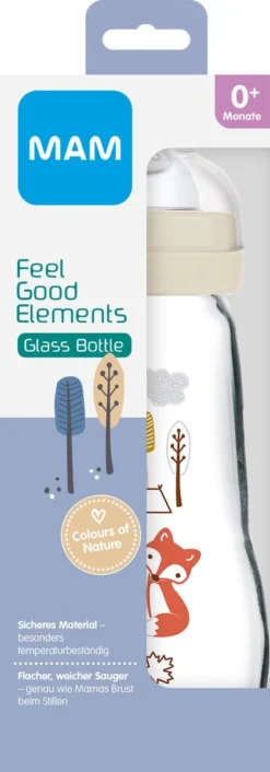 Mam Glazen Zuigfles 260 ML (Unisex) 7 Mam Glazen Zuigfles 260 ML (Unisex) -Babyproducten Winkel 420x1200