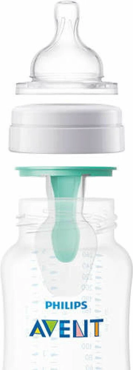 Philips Avent SCF810/14 Anti-Colic Babyfles (125ml) - Met AirFree Ventiel - 1 Stuk 3 Philips Avent SCF810/14 Anti-Colic Babyfles (125ml) - Met AirFree Ventiel - 1 Stuk - Afbeelding 3