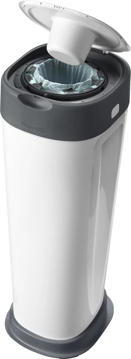 Tommee Tippee Twist & Click XL-luieremmer - Voor Maximaal 60 Luiers - Milieuvriendelijker Systeem - 1 Navulcassette - Duurzaam Geproduceerde Antibacteriële GREENFILM 2 Tommee Tippee Twist & Click XL-luieremmer - Voor Maximaal 60 Luiers - Milieuvriendelijker Systeem - 1 Navulcassette - Duurzaam Geproduceerde Antibacteriële GREENFILM - Afbeelding 2