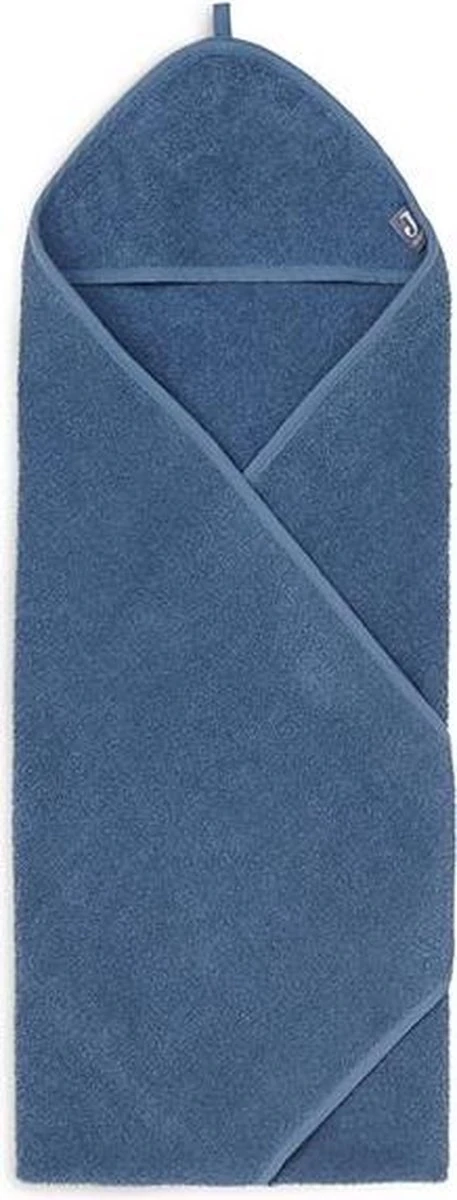 Jollein Badcape Badstof 75x75cm - Jeans Blue 9 Jollein Badcape Badstof 75x75cm - Jeans Blue - Afbeelding 9
