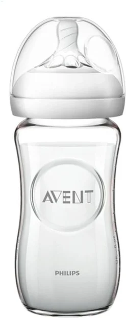 Philips Avent Glazen SCF053/17 - Natural-babyfles - 1m+ - 240ml