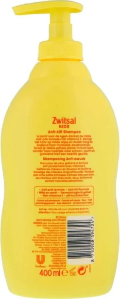 Zwitsal - Disney Frozen - Anti Klit Shampoo - 400ml 10 Zwitsal - Disney Frozen - Anti Klit Shampoo - 400ml -Babyproducten Winkel 481x1200