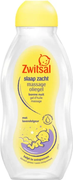 Zwitsal Massage Olie Lavendel 200ML -Babyproducten Winkel 489x1200 1