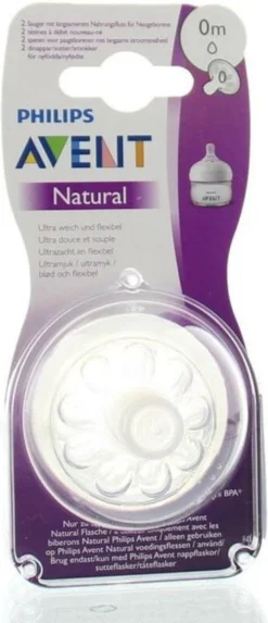 Philips Avent SCF040/27 Natural Speen - 0m - 2stuks -Babyproducten Winkel 517x1200 2