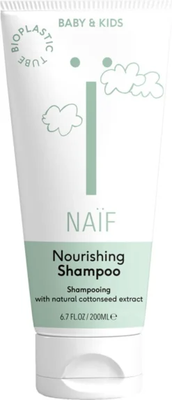 Naïf Verzorgende Shampoo - Baby En Kind - 200ml - Met Natuurlijke Ingrediënten