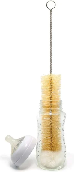 Wonix® - Flessenborstel Set - Flessenreiniger - Sisal En Katoenen Borstel - BPA Vrij - Voor Baby Flesje, Glazen Flessen - 4 Stuks -Babyproducten Winkel 523x1200 1