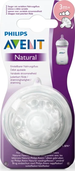 Philips Avent SCF045/27 Natural Speen - 3m+ - 2stuks -Babyproducten Winkel 525x1200 1