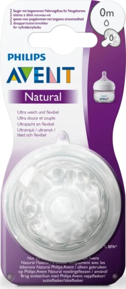 Philips Avent SCF040/27 Natural Speen - 0m - 2stuks -Babyproducten Winkel 525x1200 3