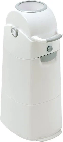 Luieremmer Medium Zilver - Middel - Zonder Navulling - Geschikt Voor Pampers En Huggies - Stoma -Babyproducten Winkel 540x1200 1