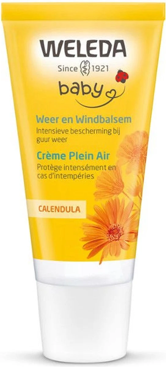 Weleda Baby Calendula Weer & Windbalsem 1 Weleda Baby Calendula Weer & Windbalsem
