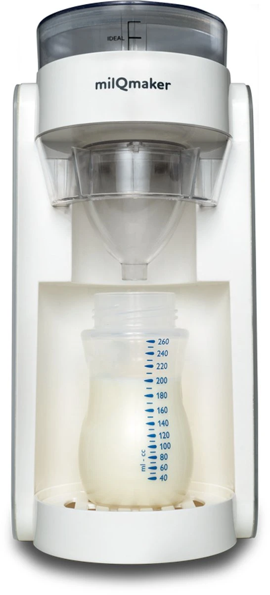 MilQmaker Flesvoeding Apparaat - Baby Milk Maker - Flessenwarmer/Fles Verwarmer - Baby Fles Maker - Baby Senseo - Baby Melk Machine - TÜV Gecertificeerd - Milkmaker 4 MilQmaker Flesvoeding Apparaat - Baby Milk Maker - Flessenwarmer/Fles Verwarmer - Baby Fles Maker - Baby Senseo - Baby Melk Machine - TÜV Gecertificeerd - Milkmaker - Afbeelding 4