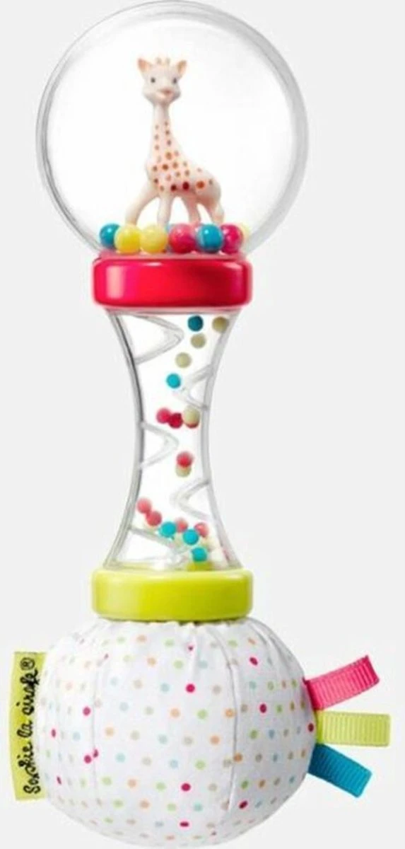 Sophie De Giraf - Rammelaar - Zachte Maracas - In Witte Geschenkdoos 2 Sophie De Giraf - Rammelaar - Zachte Maracas - In Witte Geschenkdoos - Afbeelding 2