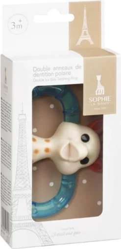 Sophie De Giraf - Dubbele Koelbijtring - In Geschenkdoos -Babyproducten Winkel 581x1200 2