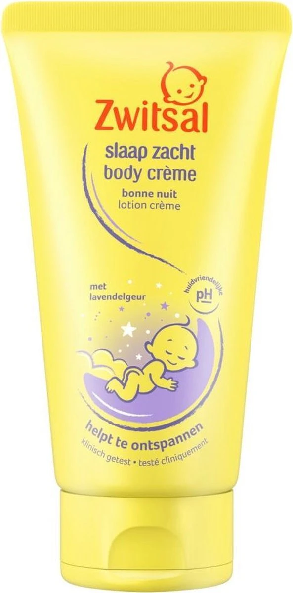 6x Zwitsal Slaap Zacht Lavendel Body Creme 150 Ml 2 6x Zwitsal Slaap Zacht Lavendel Body Creme 150 Ml - Afbeelding 2