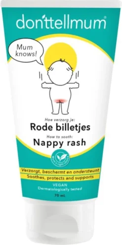 Donttellmum - Rode Billetjes Zalf - 70ml -Babyproducten Winkel 596x1200