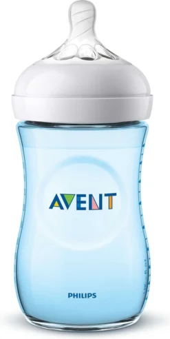Philips Avent Natural Babyfles - SCF035/27 Babyfles (1m+) Voor Langzame Toevoer - 2x -Babyproducten Winkel 603x1200 1