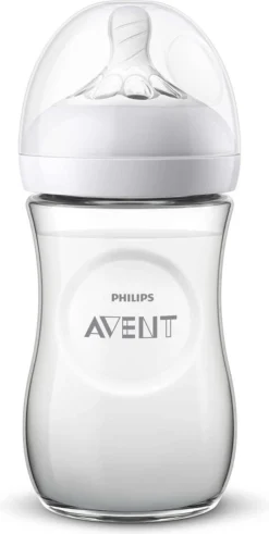 Philips Avent Natural Babyfles - SCF070/22 Babyfles (1m+) Voor Langzame Toevoer - 1x -Babyproducten Winkel 604x1200 6