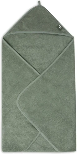 Jollein Badcape Badstof 75x75cm - Ash Green 27 Jollein Badcape Badstof 75x75cm - Ash Green -Babyproducten Winkel 605x1200